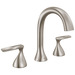 Delta Bonacci 3545 Two Handle Widespread Bathroom Faucet - Lumicoat Stainless