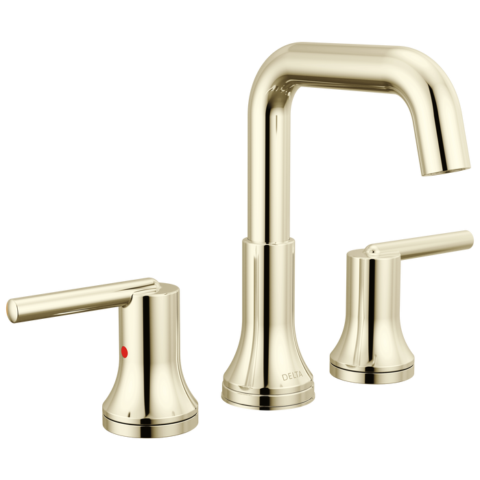 Delta Trinsic 3554 Two Handle Widespread Bathroom Faucet - Polished Nickel