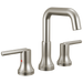 Delta Trinsic 3554 Two Handle Widespread Bathroom Faucet - Stainless
