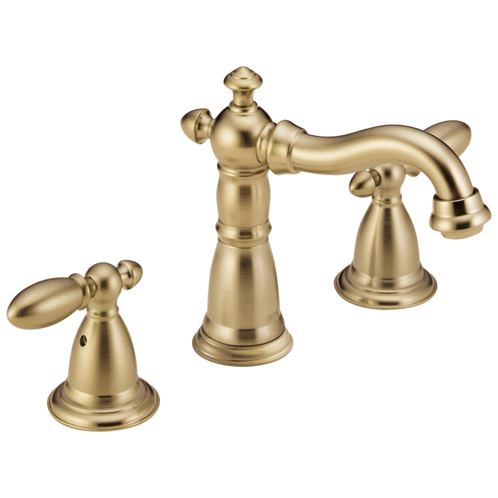 Delta 3555-MPU-DST Victorian Two Handle Widespread Lavatory Faucet