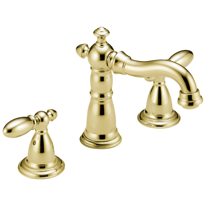 Delta 3555-MPU-DST Victorian Two Handle Widespread Lavatory Faucet