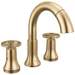Delta Trinsic 3558 Two Handle Widespread Pull Down Bathroom Faucet - Champagne Bronze