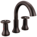 Delta Trinsic 3558 Two Handle Widespread Pull Down Bathroom Faucet - Venetian Bronze