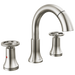 Delta Trinsic 3558 Two Handle Widespread Pull Down Bathroom Faucet - Stainless