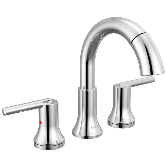 Delta Trinsic 3559 Two Handle Widespread Pull Down Bathroom Faucet - Chrome