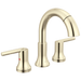 Delta Trinsic 3559 Two Handle Widespread Pull Down Bathroom Faucet - Polished Nickel