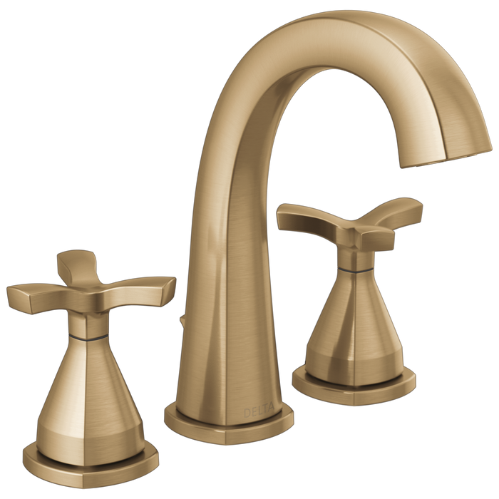 Delta Stryke 357756 Two Handle Widespread Bathroom Faucet - Lumicoat Champagne Bronze