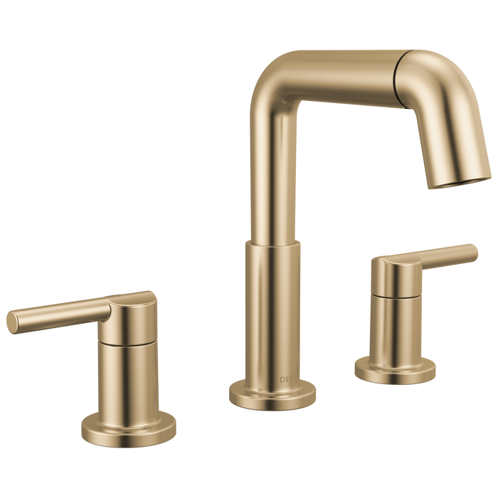 Delta Nicoli 35849LF Two Handle Widespread Pull-Down Bathroom Faucet - Champagne Bronze