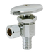 Matco-Norca 29-1003PXLF 1/2" PEX Crimp x 3/8" OD Compression Multi-Turn Angle Supply Valve (Lead-Free)