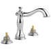 Two Handle Widespread Bathroom Faucet - Less Handles