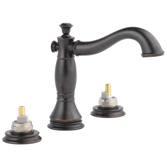 Two Handle Widespread Bathroom Faucet - Less Handles