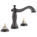 Two Handle Widespread Bathroom Faucet - Less Handles