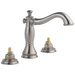 Two Handle Widespread Bathroom Faucet - Less Handles
