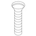 KOHLER K-36280 Screw .250-20Unc-2A X1.13