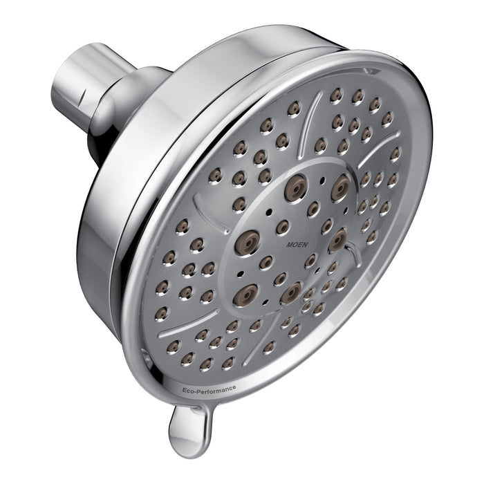 Moen 3638EP Four-Function 4-3/8" Diameter Spray Head Eco-Performance Showerhead