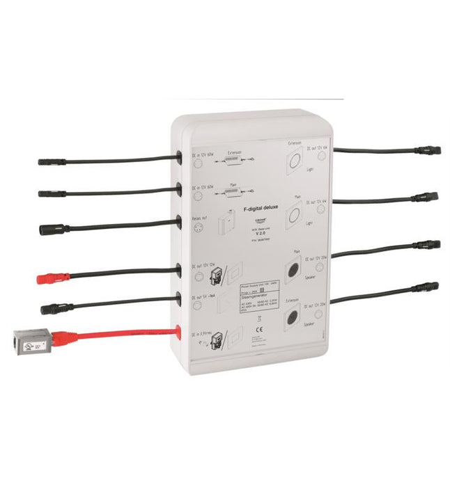 Grohe 36418000 F-Digital 2-3/8 Inch Base Unit Box Bluetooth Connection Panel for Light, Sound, and Steam Modules