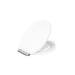 KOHLER K-36594-CP Covert ReadyLatch® Quiet-Close™ Round-front Toilet Seat - angled product view