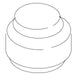 KOHLER K-36635 Cap, End