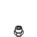 KOHLER K-37796 Nut, 8-32Nc-2B
