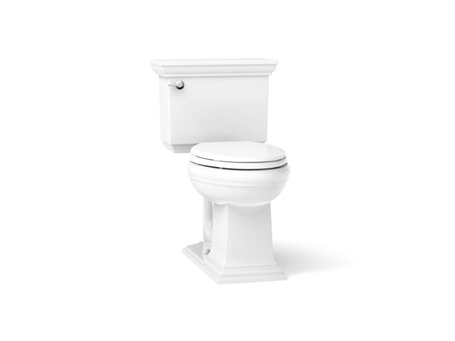 KOHLER K-3819 Memoirs Stately Two-piece Elongated Toilet, 1.6 GPF - angled product view