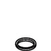 KOHLER K-38677 Gasket, 1.138Id X 1.245Od