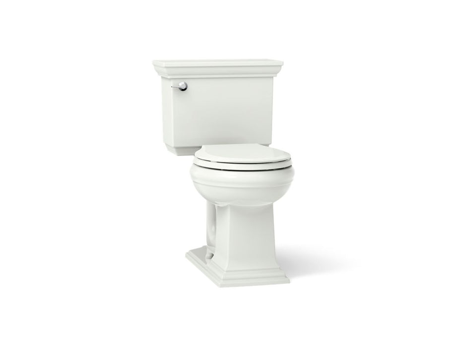 KOHLER K-3933 Memoirs Stately Two-piece Round-front Toilet, 1.28 GPF