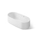 KOHLER K-40223-GH Ceric 65-1/4" x 31-5/16" Freestanding Heated BubbleMassage™ Air Bath - angled product view