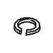 KOHLER K-40274 Snap Ring, .510 Id