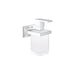 Grohe 40494000 Allure Brilliant 3-7/8 Inch Wall Mount Holder with Soap Dispenser