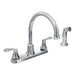 Moen Cornerstone 40619 Two-Handle High Arc Kitchen Faucet