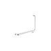 Grohe 40797001 Essentials 37 Inch Wall Mount L Shape Concealed Screw Grab Bar