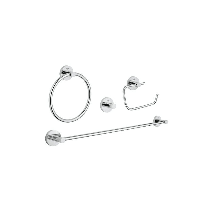 Grohe 40823 Essentials Master Bathroom Accessories Set 4-in-1
