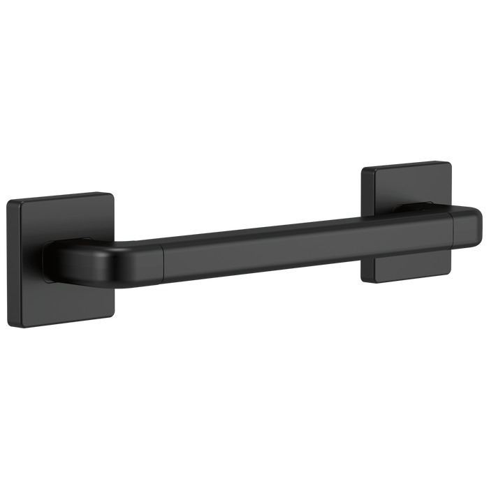 Angular Modern Decorative ADA Grab Bar - 12"