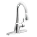 Moen CA42519 Baystone 1H Kd Pd Lvr Fsl 3/8 Qc Chr