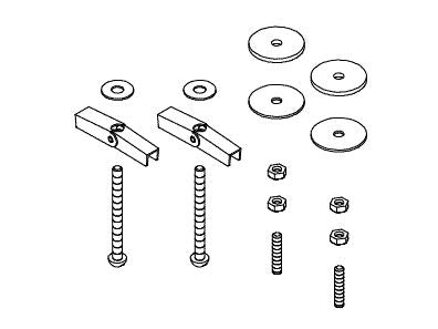 KOHLER K-42766 Hardware Assembly, Pair