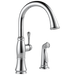 Delta 4297-DST Cassidy Single Handle Kitchen Faucet with Spray