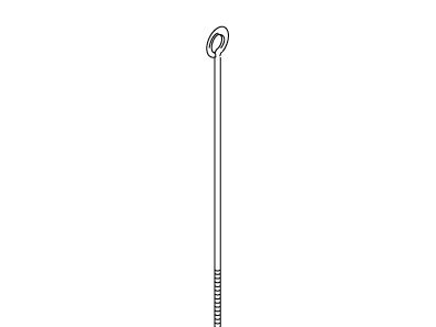 KOHLER K-43074 Lift Rod
