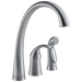 Delta 4380-DST Pilar Single Handle Kitchen Faucet with Spray