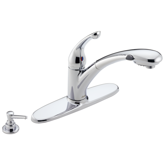 Delta Signature Pullouts: Single Handle Pull-Out Kitchen Faucet