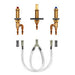 Moen 4793 Two Handle Roman Tub Valve Crimp Ring Pex Connection