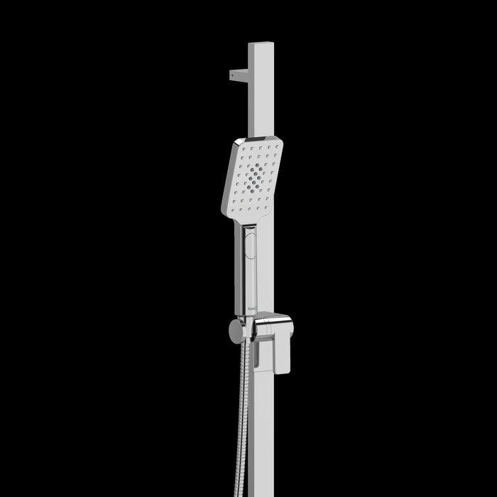 Riobel 4845 Handshower Set With 32" Slide Bar and 4-Function Handshower