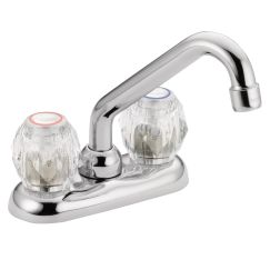 Moen 4975 Chateau Two Handle Laundry Faucet in Chrome