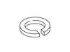 KOHLER K-51166 Lock Washer, .193 I.D.