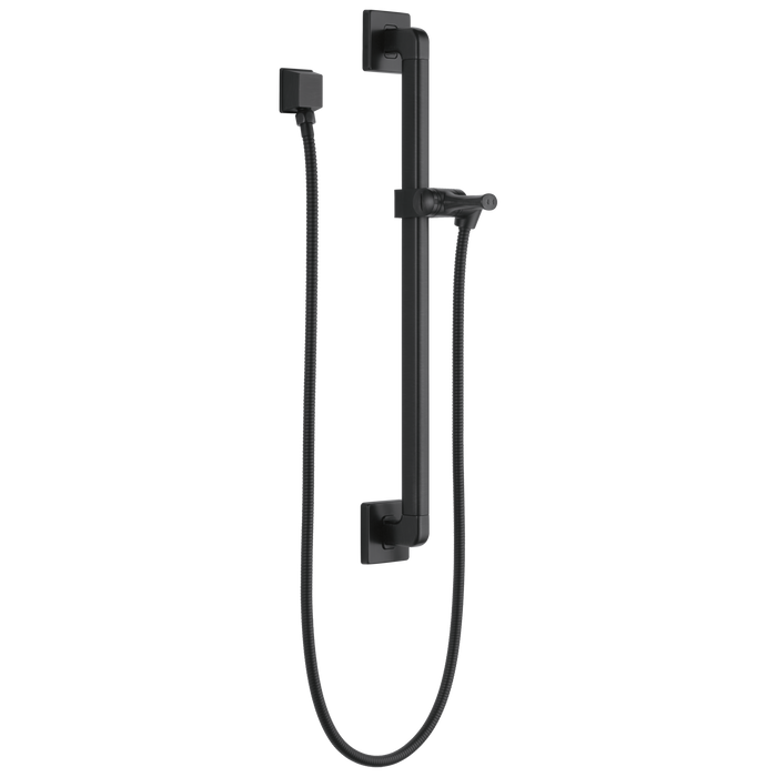 Adjustable Slide Bar / Grab Bar Assembly with Elbow