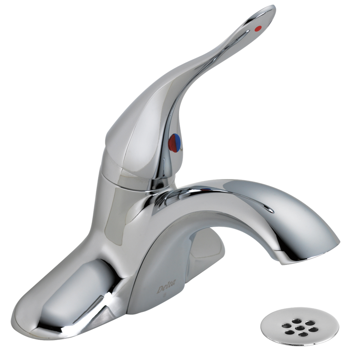 Delta 516LF-HGMHDF Single Handle Center Set Bathroom Faucet