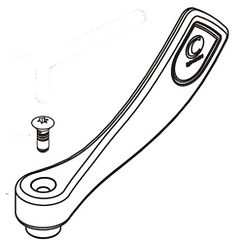 Moen 52011 Wrist Blade Handle, Cold, 8200 Series