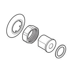 Moen 52020 Wall Escutcheon And Gasket
