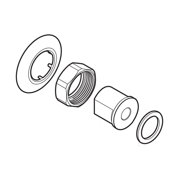 Moen Commercial 52020 Wall escutcheon and gasket