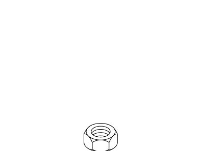 KOHLER K-52076 Nut, .375-16Unc-2B