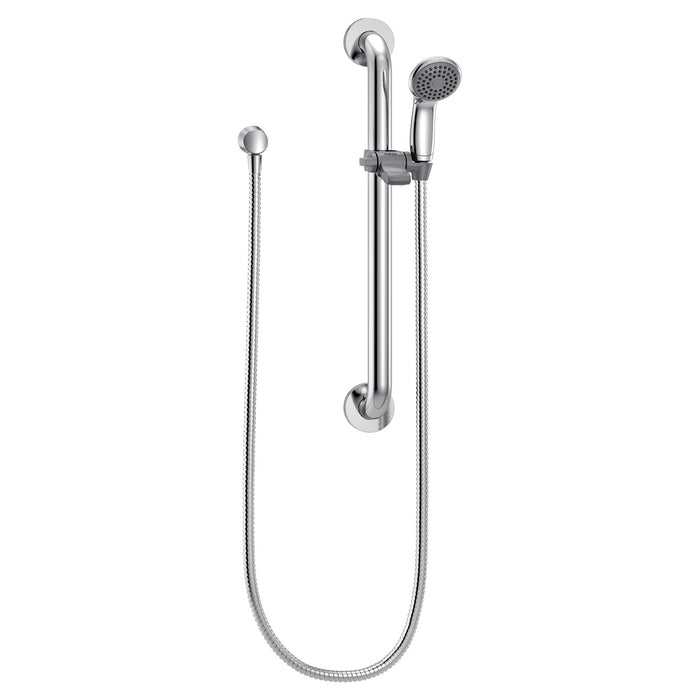 Moen Commercial 52124GBM25 Slide Bar/Grab Bar Shower